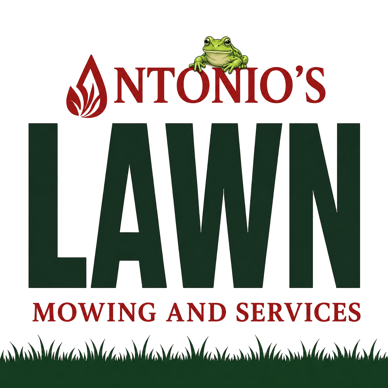 Antonio’s Lawn Mowing logo